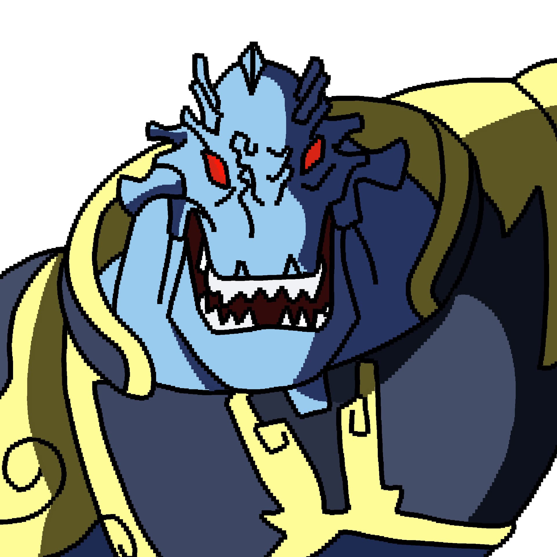 《成龙历险记》八大恶魔卡通头像 像素画头像_2