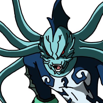 《成龙历险记》八大恶魔卡通头像 像素画头像