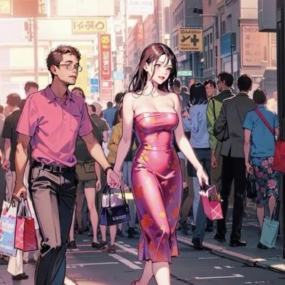 胡继勇董思槿街头牵手门Ai图