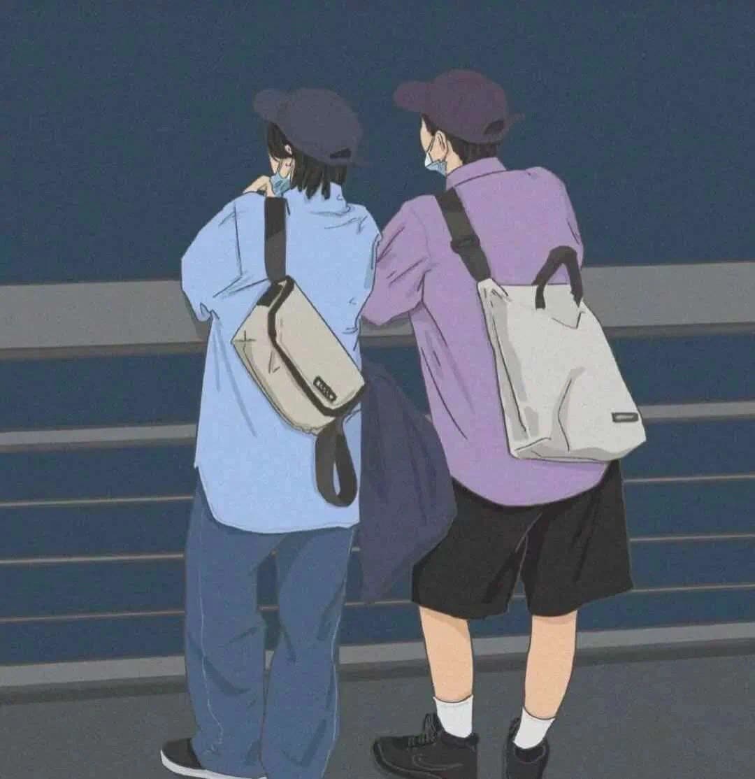 甜到掉渣的情侣动漫头像 超甜动漫情头_13