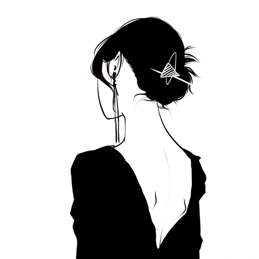 女人高雅温柔头像动漫图片微信头像_45