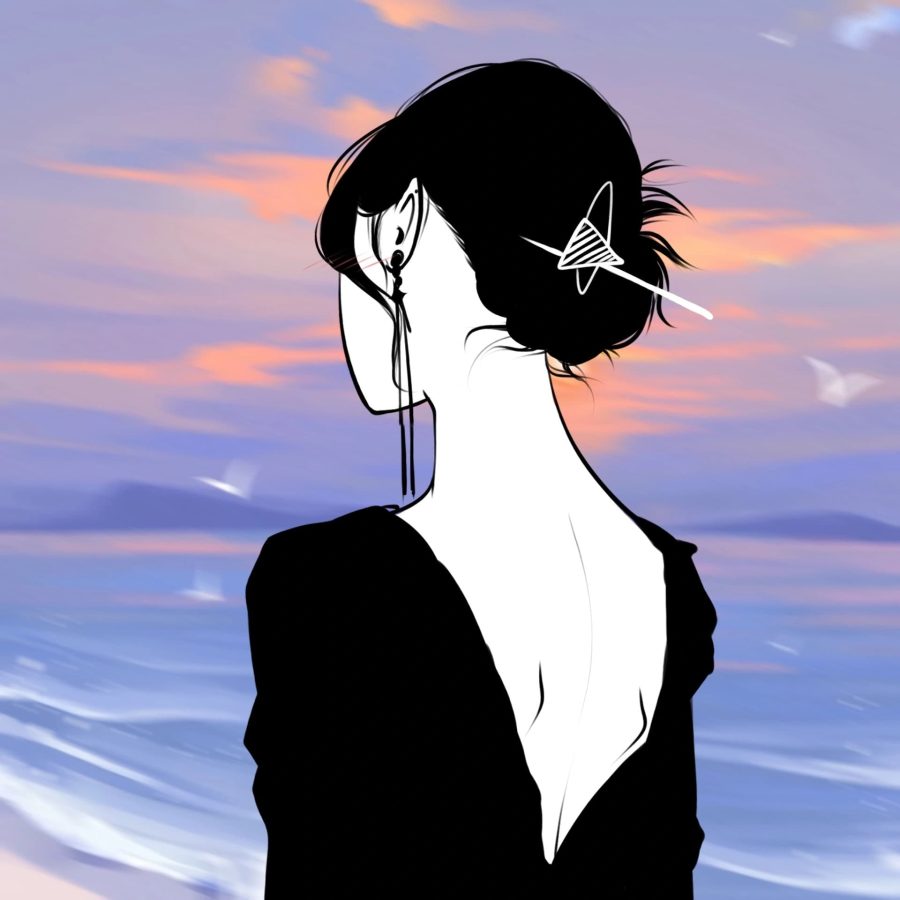 女人高雅温柔头像动漫图片微信头像_44