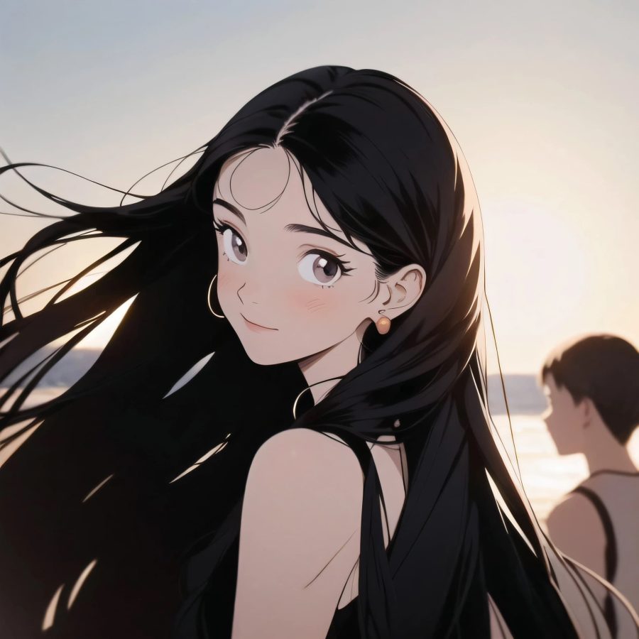 女人高雅温柔头像动漫图片微信头像_33