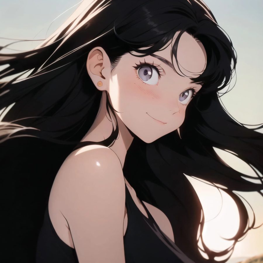 女人高雅温柔头像动漫图片微信头像_32