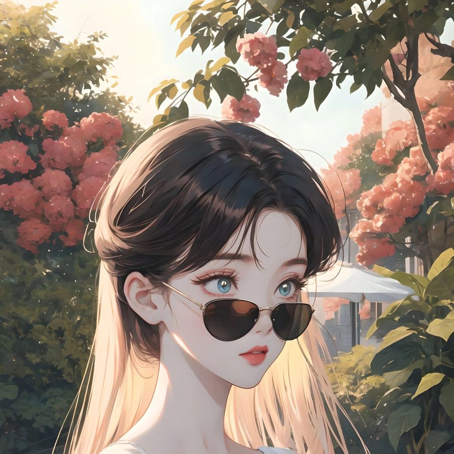 女人高雅温柔头像动漫图片微信头像_17