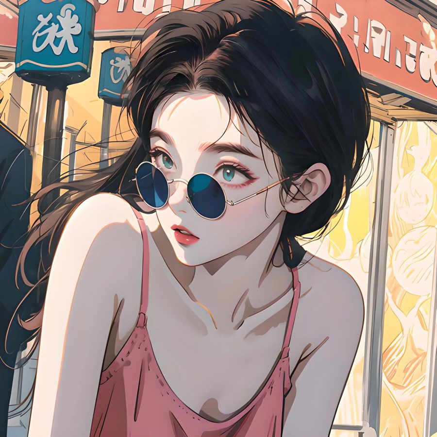 女人高雅温柔头像动漫图片微信头像_14