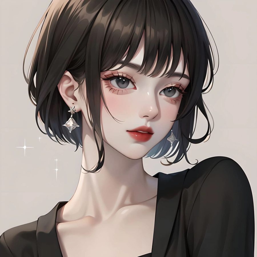 女人高雅温柔头像动漫图片微信头像_11