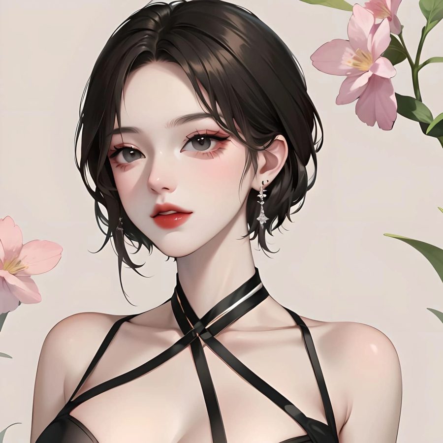 女人高雅温柔头像动漫图片微信头像_10