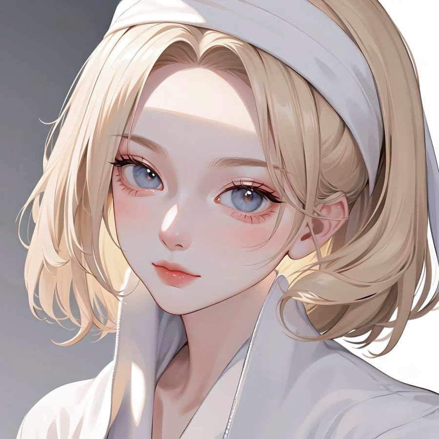 女人高雅温柔头像动漫图片微信头像_8