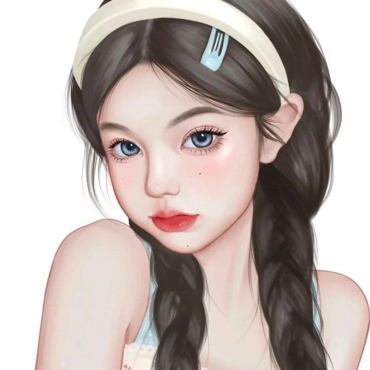 好看超级稀有女生头像动漫风图片_9