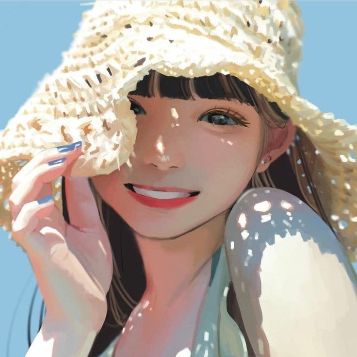 好看超级稀有女生头像动漫风图片_20