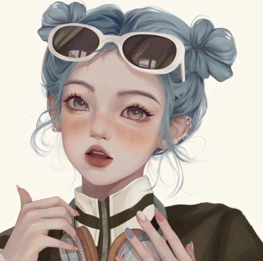 好看超级稀有女生头像动漫风图片_22