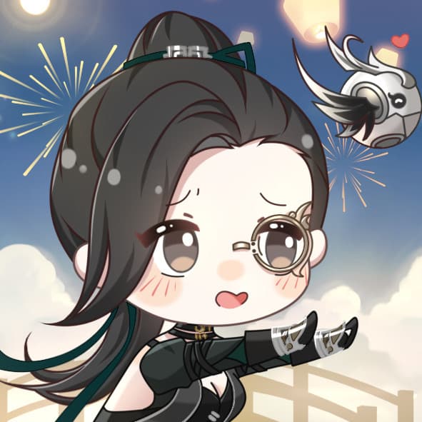 逆水寒情侣卡通头像 超甜流派情头_4