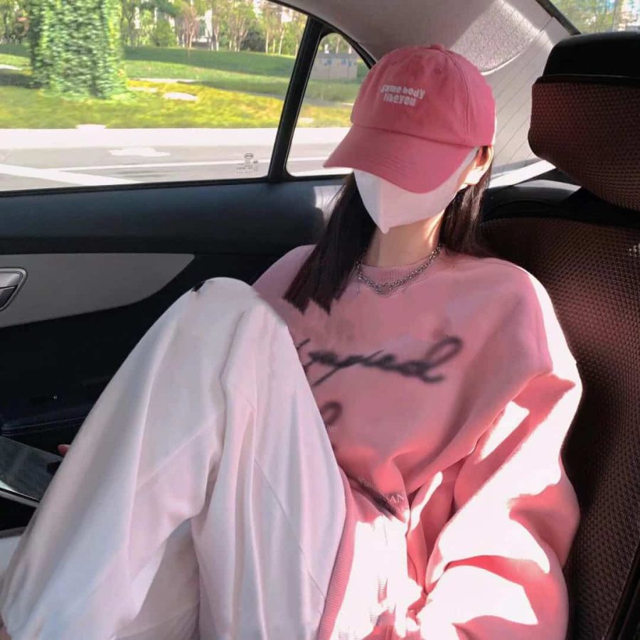 ins风甜酷纯欲真人女生微信头像_5