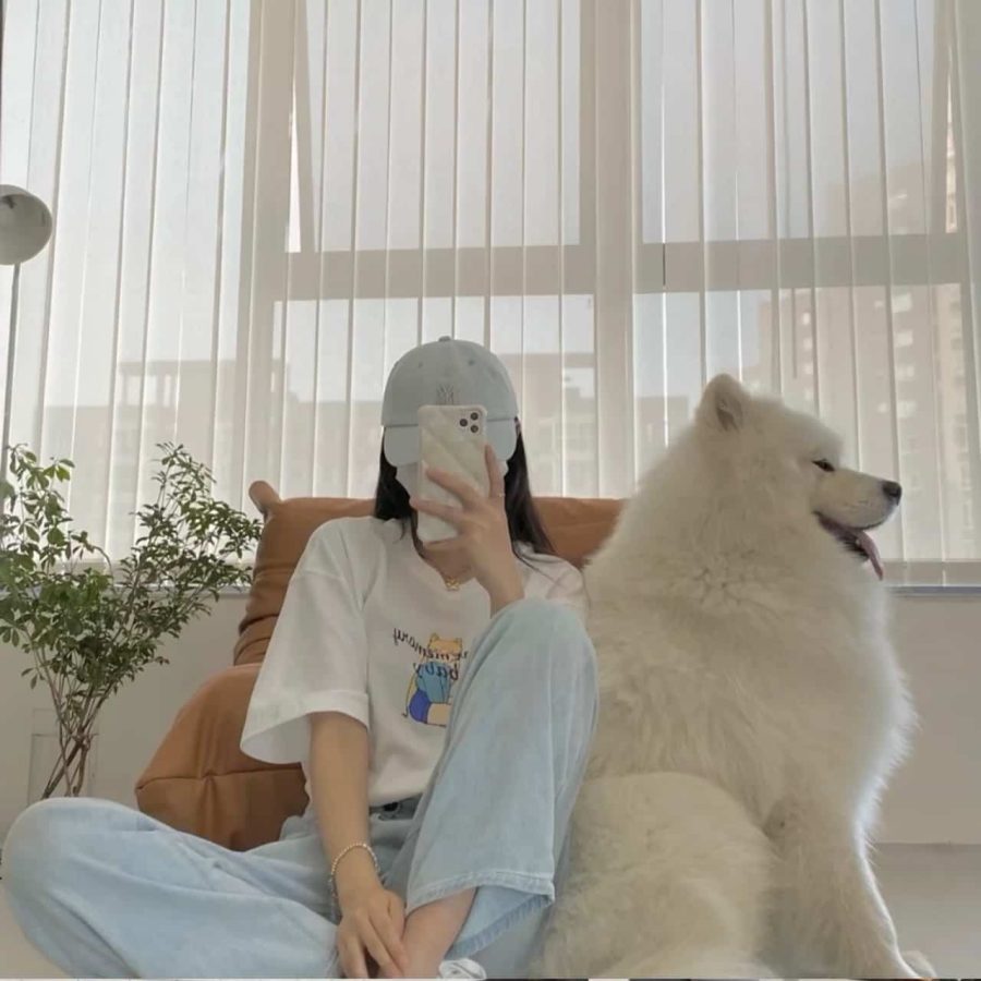 ins风甜酷纯欲真人女生微信头像_12