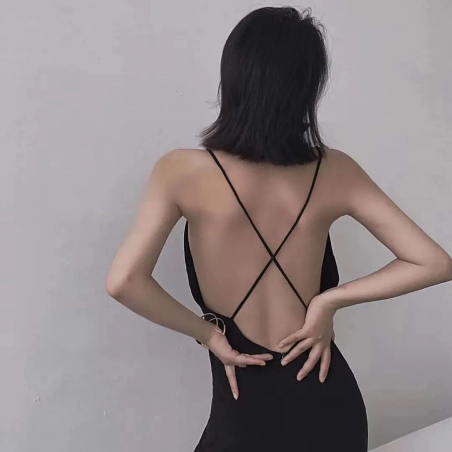 性感背影杀纯欲女生不露脸真人头像_16