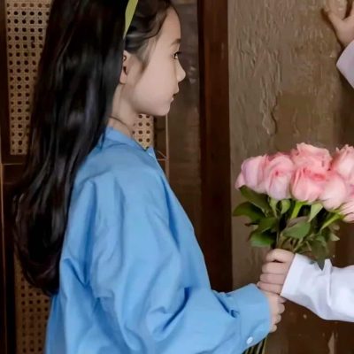 超萌小孩情侣头像一男一女竹马青梅！