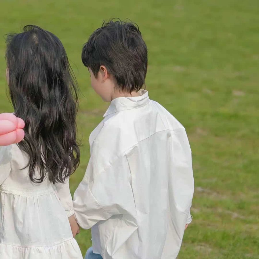 超萌小孩情侣头像一男一女竹马青梅！_6