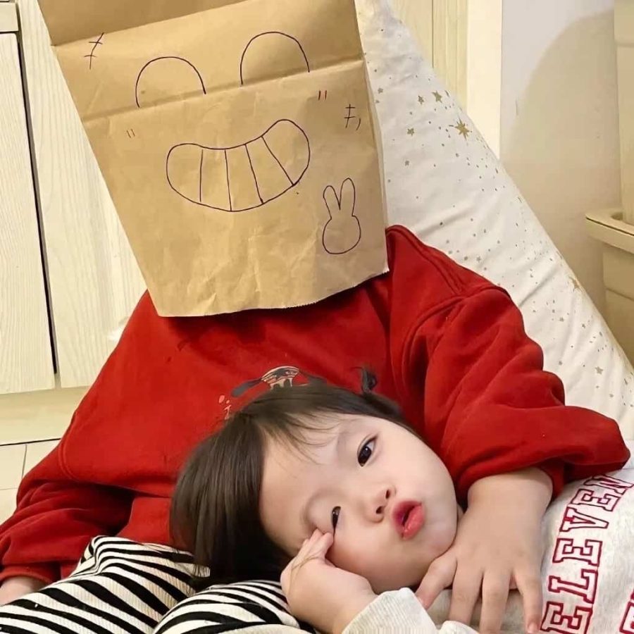 超萌小孩情侣头像一男一女竹马青梅！_13
