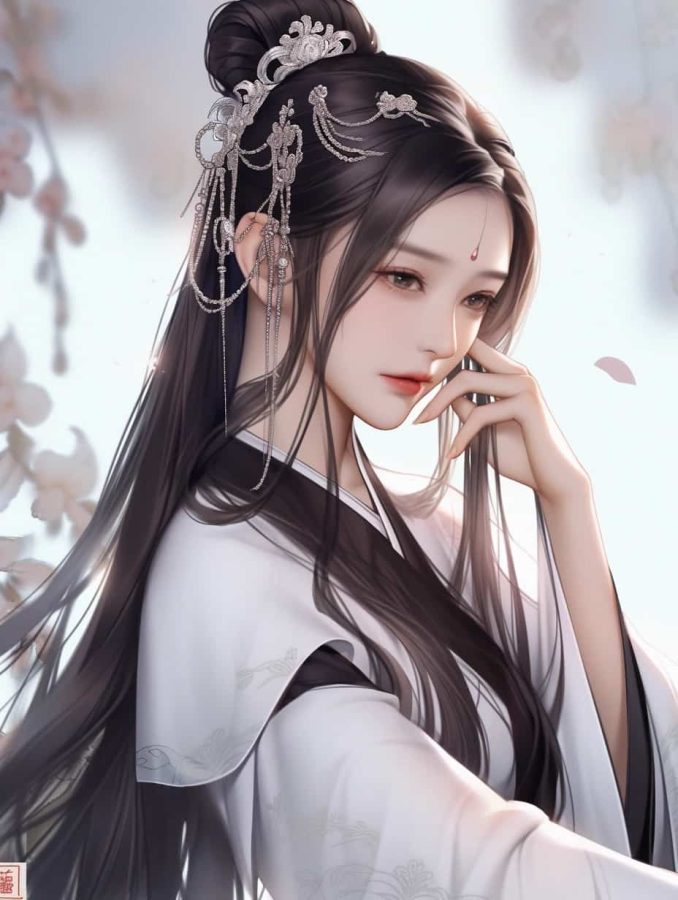 清冷到极致的古风女生头像 破碎感满满_4