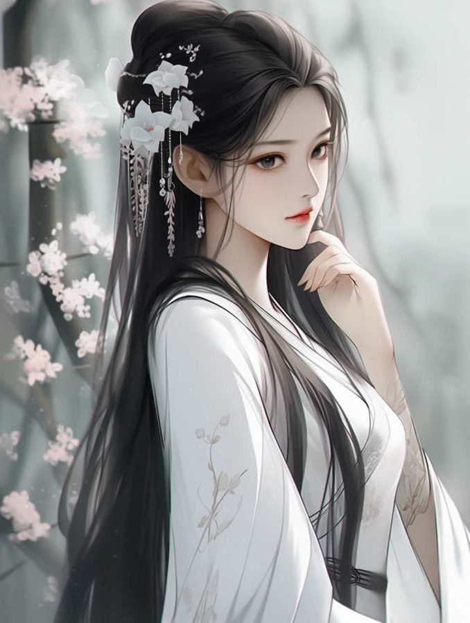 清冷到极致的古风女生头像 破碎感满满_5
