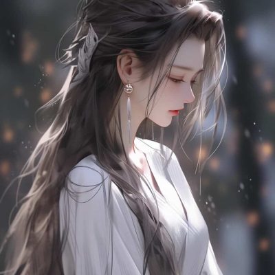 清冷到极致的古风女生头像 破碎感满满