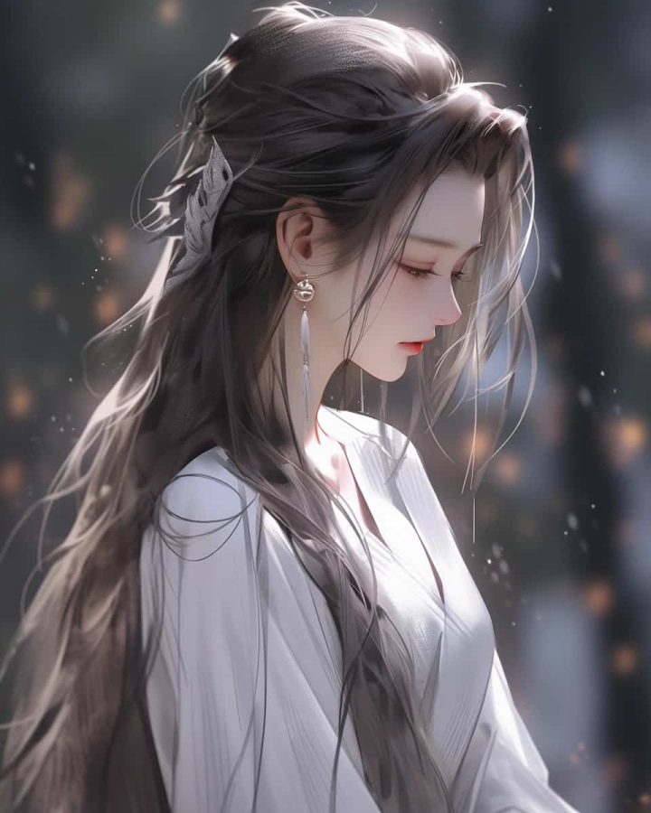 清冷到极致的古风女生头像 破碎感满满_12