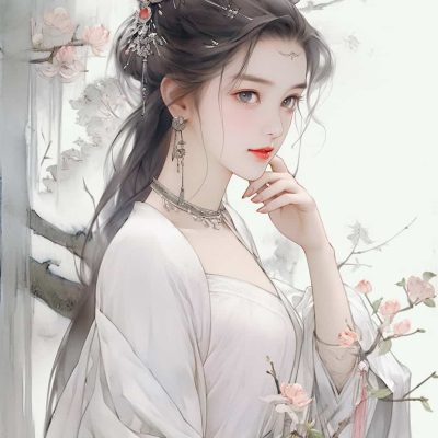 一对唯美古风情侣头像 一男一女仙气飘飘