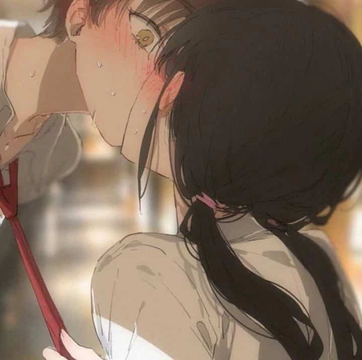 污污的好害羞情侣头像 脸红动漫情头_3