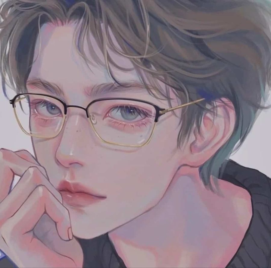 动漫禁欲情侣头像 一男一女一人一张_6
