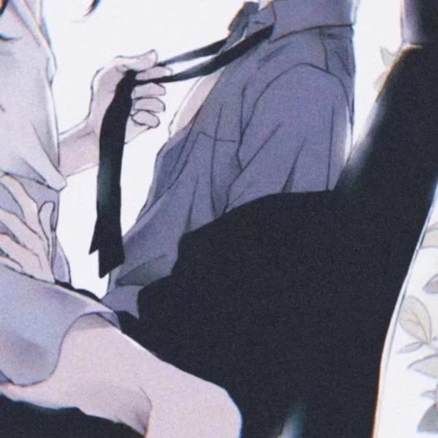 超污纯欲男女动漫情侣头像 优质一左一右情头_9