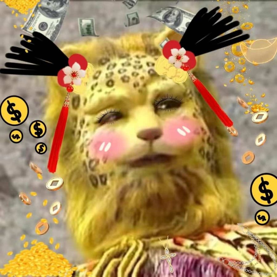 暴富暴瘦恶搞西游记金钱豹微信头像_1
