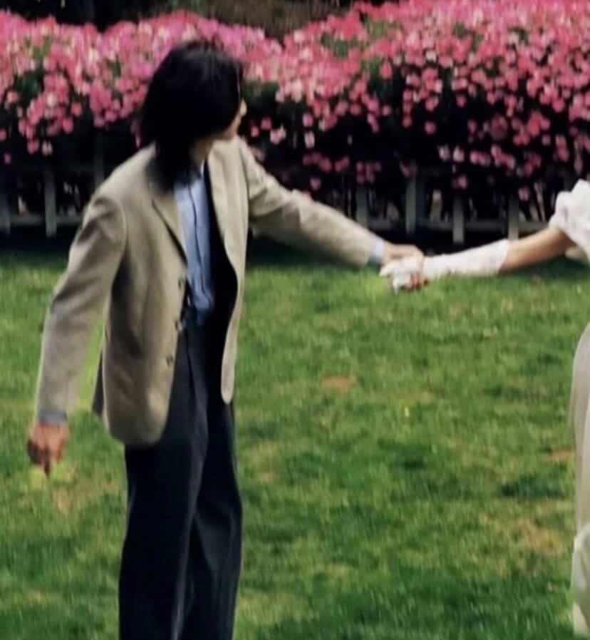 唯美意境真人森系情侣头像 ins清冷感情头_2