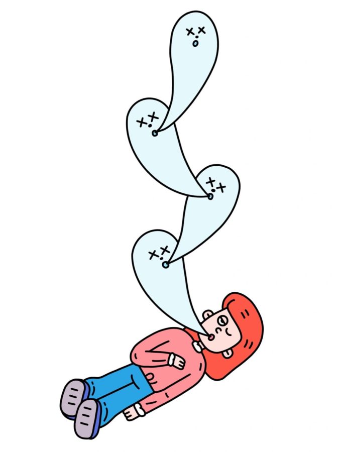 好不舒服的男女卡通带字图片,难受不舒服图片_14