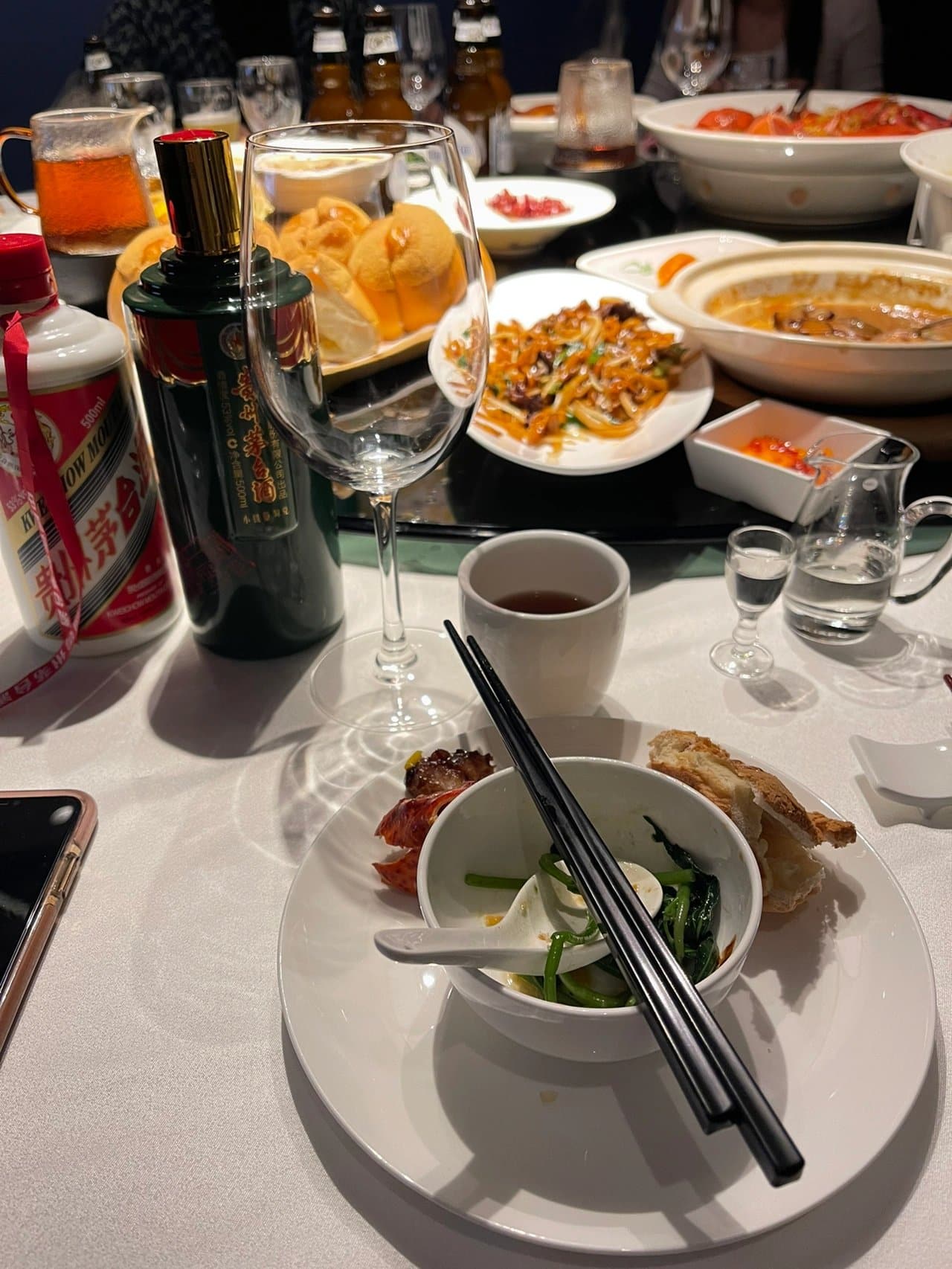 朋友圈里发喝酒图片，真实大气高端上档次白酒饭局配图_6