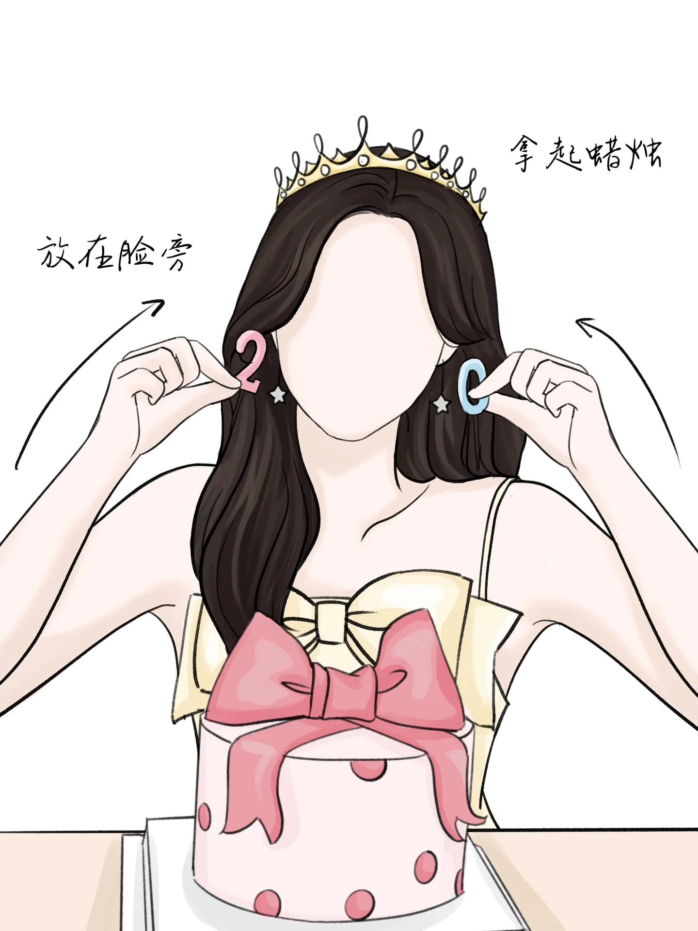 生日蛋糕前萬能拍照姿勢，生日許愿如何拍照好看？_6