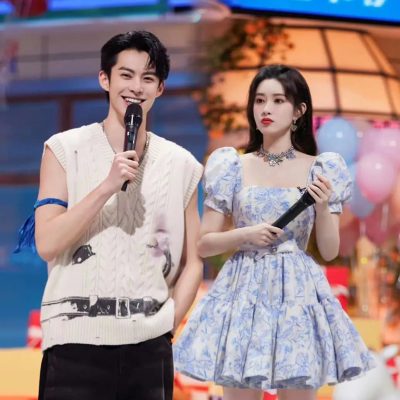 王鹤棣你小子别太爱孟子义， 孟子义王鹤棣氛围感同框照