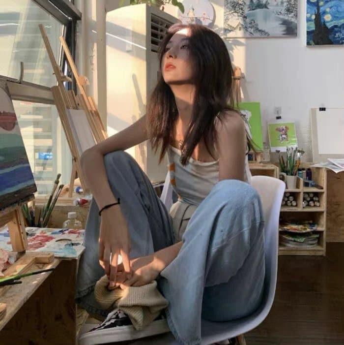 高级感爆棚女生头像真人照片高清精选_30