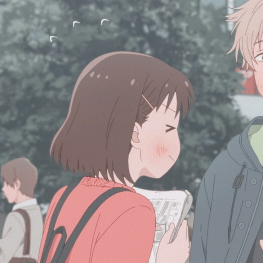 《跃动青春》岩仓美津未 x 志摩聪介情侣动漫头像_1