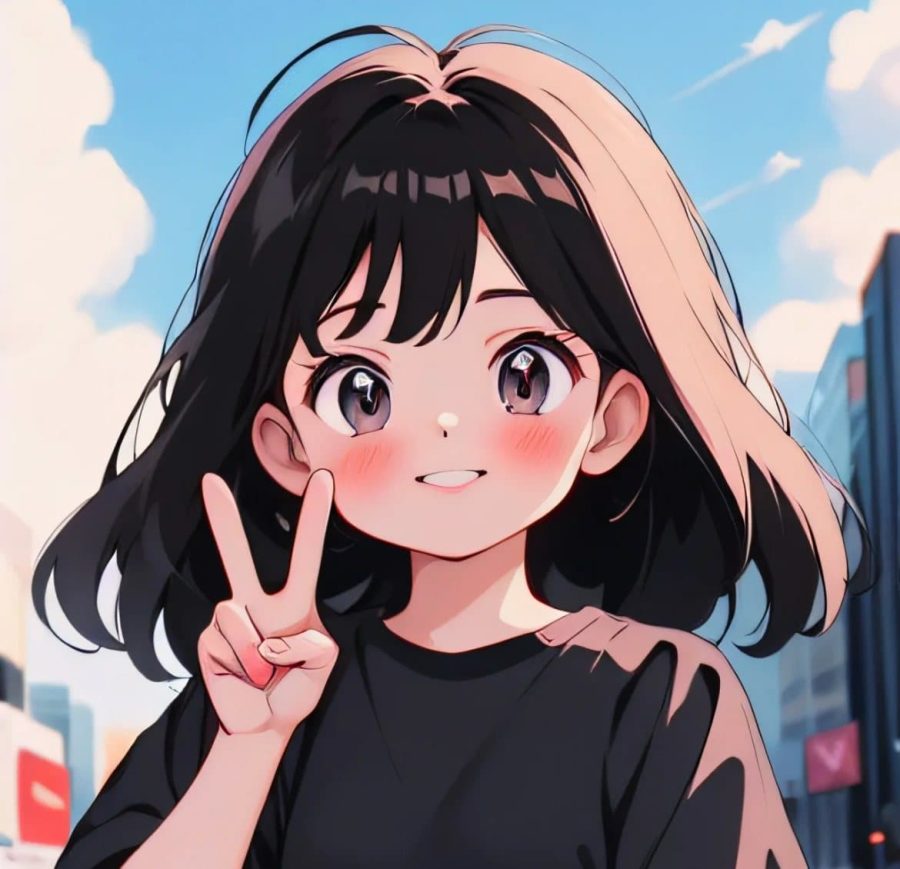 可爱小朋友卡通头像图片  Ai绘图其他都out了！_7