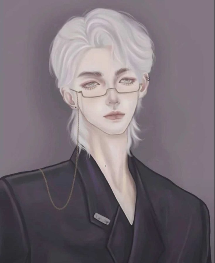 斯文败类眼镜杀帅气男生头像_3
