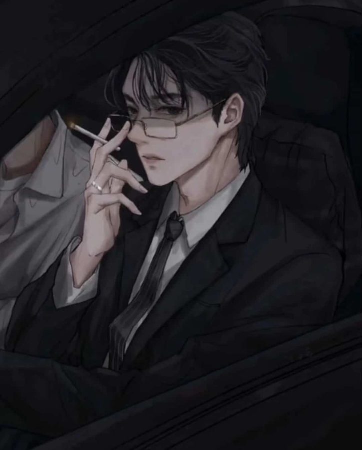 斯文败类眼镜杀帅气男生头像_6
