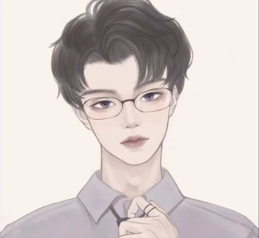 斯文败类眼镜杀帅气男生头像_8