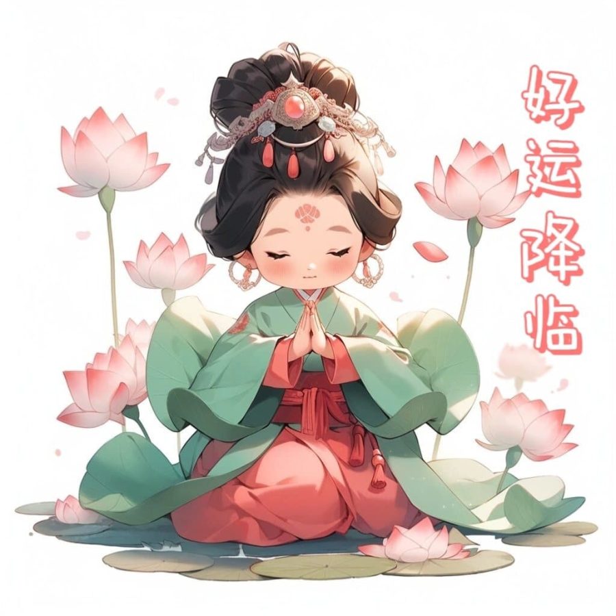 女人顺风顺水又招财微信头像图片_17