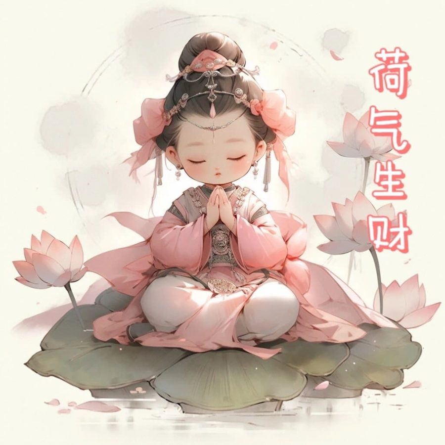女人顺风顺水又招财微信头像图片_18