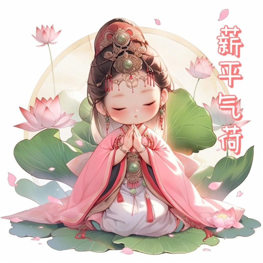 女人顺风顺水又招财微信头像图片_19