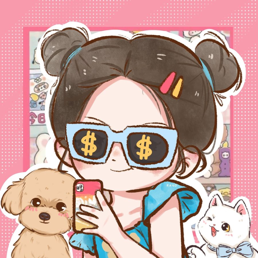 女人顺风顺水又招财微信头像图片_23