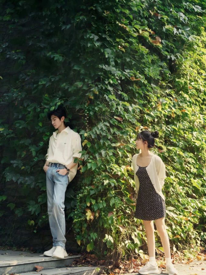 赵露思陈哲远《偷偷藏不住》两人合照情侣头像 明星CP感超强！_3