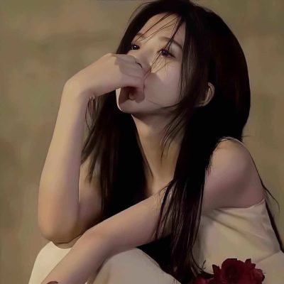 高级氛围感伤心失恋女生头像 痛到心碎孤独感女头