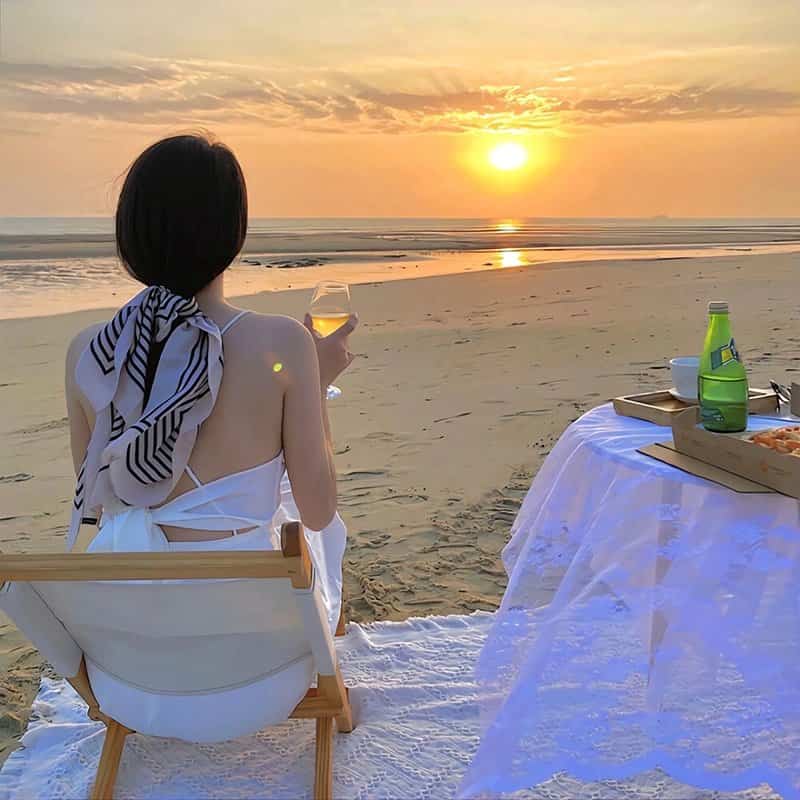 清新高冷独立女生背影头像 高级感女神范真人头像_15
